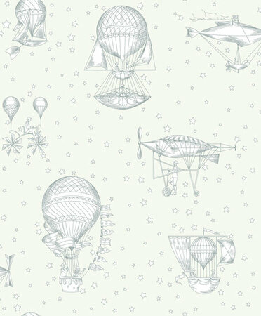 Dutch Wallcoverings Little Kids JR3001 mint
