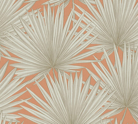 AS Creation Antigua 39090-3 - 390903 Oranje / Grijs beige