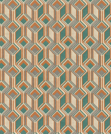 Rasch Indian Styles - 746525 Oranje