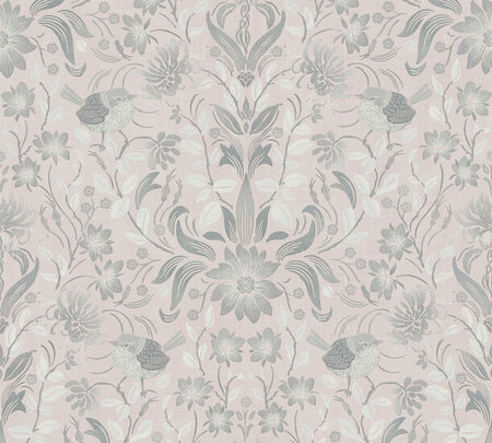 AS Creation Maison Charme 39075-2 - 390752 Roze / Grijs