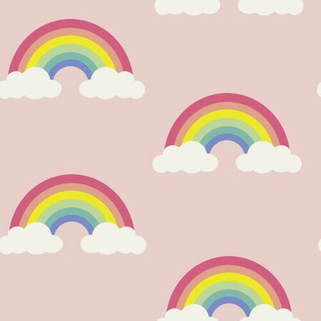 belgravia decor   regenboog pink papier