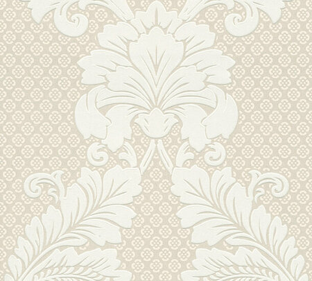 AS Creation AP Finest - 30544-1 - 305441 Creme (Velours) - Creme / Brons