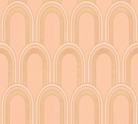 AS Creation AP Arcade - 39176-1 - 391761 Oranje / Wit
