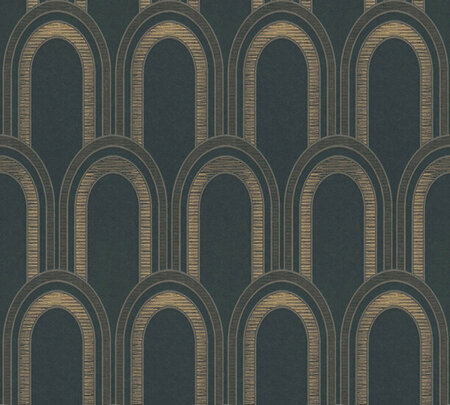 AS Creation AP Arcade - 39176-2 - 391762 Zwart / Beige