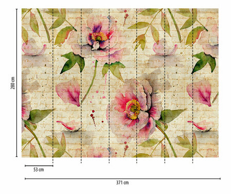 AS Creation The Wall Beige - 38276-1 - 382761 - Beige / Groen