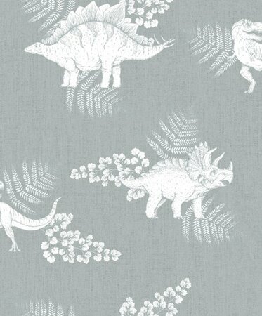 Noordwand Kids Walls Little Adventures 45805 Grijs - Groen