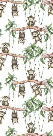 Noordwand Kids Walls Little Adventures 45852 Bruin - Groen