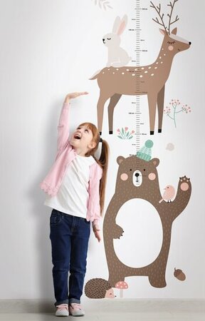 Noordwand Kids Walls Little Adventures 45874 Wit - Bruin