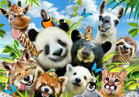 FBK Dierentuin Fotobehang 12871