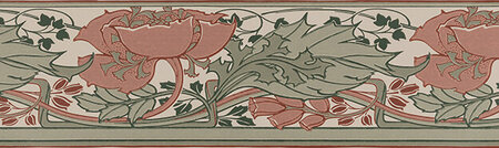 Dutch Wall Decor Swedish Heritage Behangrand 020-04 Rood
