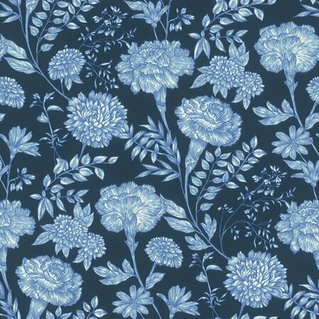 Rasch Symphony - 865004 Blauw