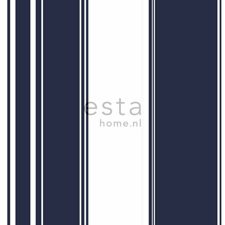 Esta Home Strepen 136417 (*Gratis Lijm) Blauw