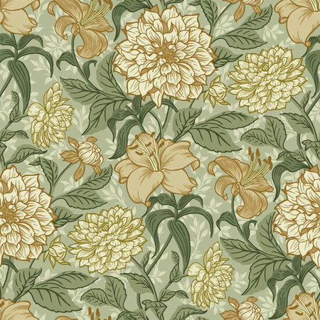 Esta Home Bloom Groen Geel 139379 (*Gratis Lijm Actie)