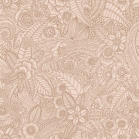 Esta Home Bloemen 139548 (*Gratis Lijm) Terracotta Roze