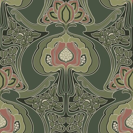 Esta Home Bloemen 139571 (*Gratis Lijm) Groen