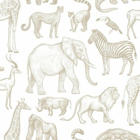 Esta Home Jungle 139690 (*Gratis Lijm) Wit Beige