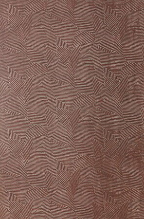 Casamance Nature Précieuse - Textures (Met Gratis Lijm*) 76543772 - Rood / Metallic Goud