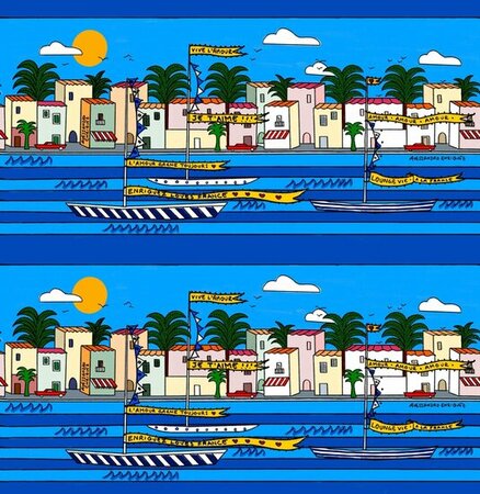 HookedOnWalls ENRIQUEZLAND MARE MARE MARE 25547 (Met Gratis Lijm!)