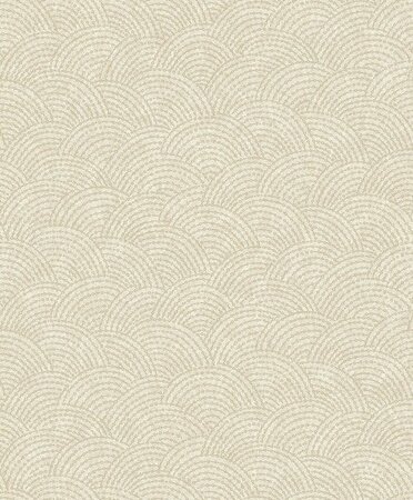HookedOnWalls GINKGO YUMI 21931 (Met Gratis Lijm!) Crème