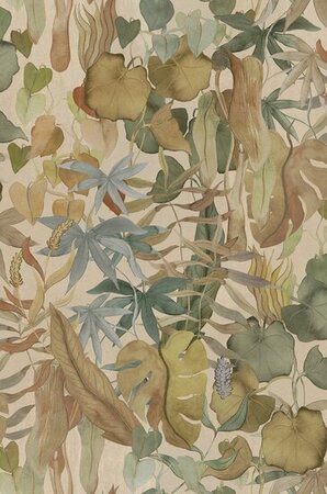 HookedOnWalls MARTA CORTESE LEAVES 37855 Multicolour (Incl. Gratis Lijm*)