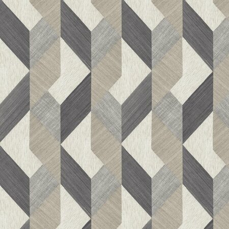 HookedOnWalls NATURAL CHIC VICENTIO 32660 Wit / Grijs (Incl. Gratis Lijm*)