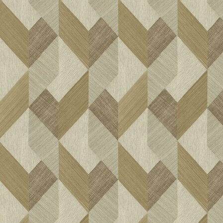 HookedOnWalls NATURAL CHIC VICENTIO 32661 (Incl. Gratis Lijm*) Bruin / Beige