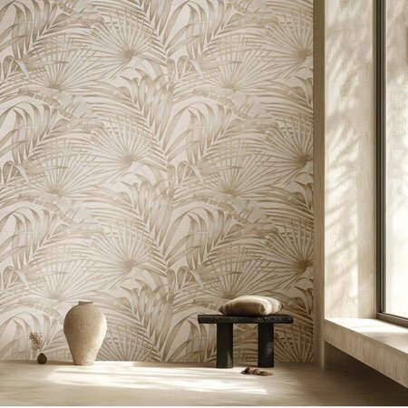 Noordwand Aura 42202 Beige - Metallic