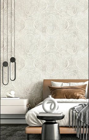 Noordwand Aura 42210 Wit - Beige