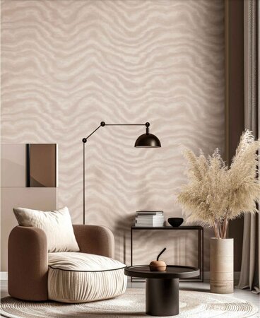 Noordwand Aura 42224 Beige - Grijs