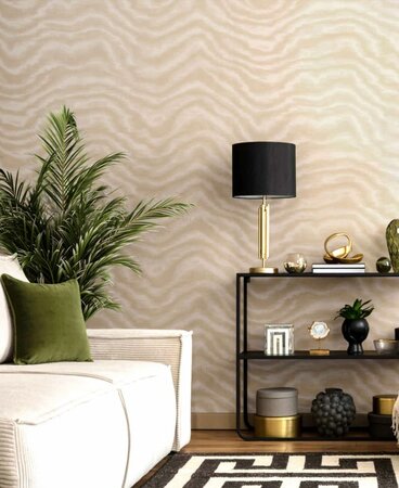 Noordwand Aura 42231 Wit - Metallic