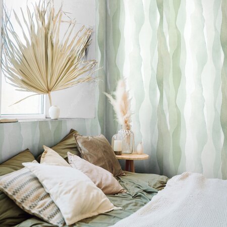 Noordwand Leyla 81634 Groen - Blauw