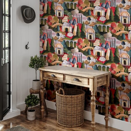 Noordwand Leyla 81662 Rood - Groen