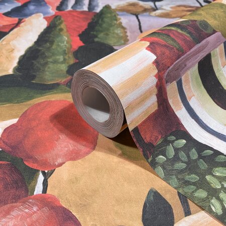 Noordwand Leyla 81662 Rood - Groen
