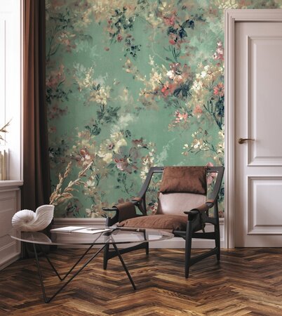 Noordwand City Romance Fotobehang 35096 Groen