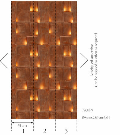 AS Creation Metropolitan Stories Hot Spots Fotobehang Oranje - 79015-9 / 790159