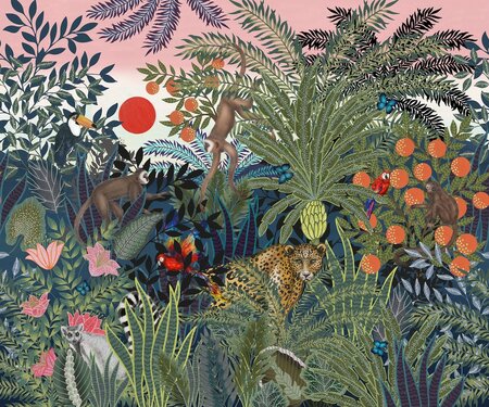 Boråstapeter Studio Jungle Wall Animals 9426W