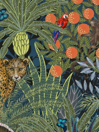 Boråstapeter Studio Jungle Wall Animals 9426W