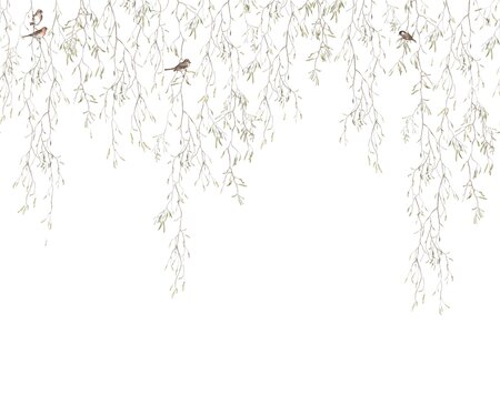 Boråstapeter Studio Spring birds 9447W