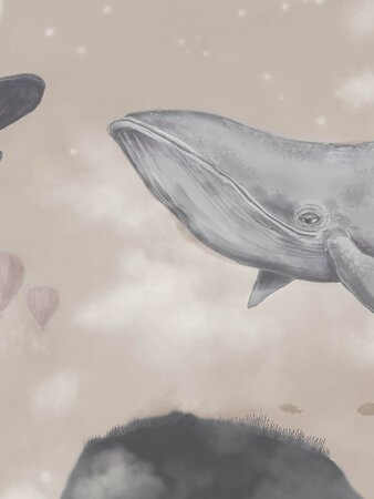 Boråstapeter Studio Whales in the sky 9456W