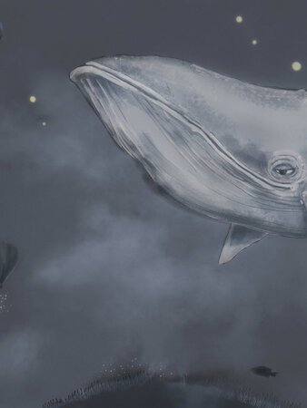 Boråstapeter Studio Whales in the sky 9458W