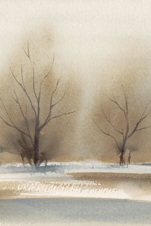 Boråstapeter Studio Watercolour Landscape 9481W