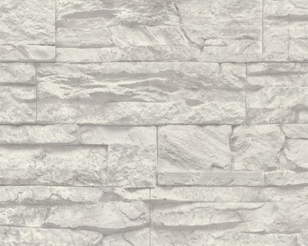 AS Creation Wood‹n Stone 7071-16 Steenstructuur behang