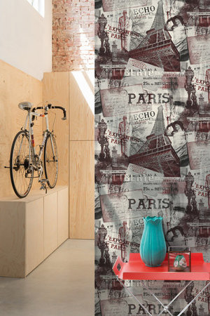 Dutch Exposed Warehouse behang paris EW2101