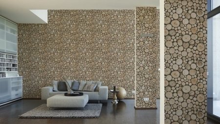 AS Creation Dekora Natur behang 9583-61 - Beige
