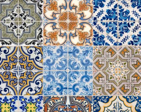 Spanish tiles wallpaper XXL 158603