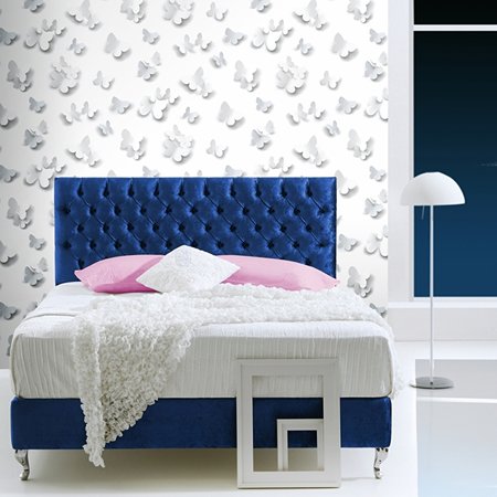 Ugepa behang 3D vlinder J92709 - J927-09met glitter