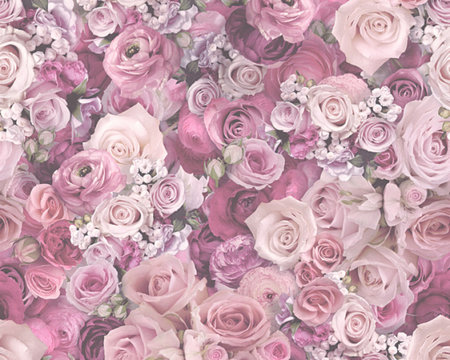 AS Creation Urban Flowers 32722-4 - Roze