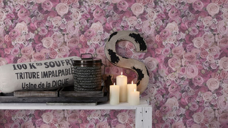 AS Creation Urban Flowers 32722-4 - Roze