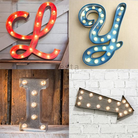 Esta #FAB Light letters vlies wallpaper XXL 158816