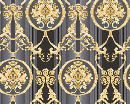 AS Creation Hermitage 10 - 330836/33083-6 - Goud